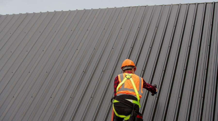 Professional metal roof installation services in Oldhams, VA